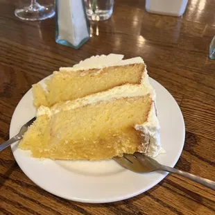 The lemon cake is awesome!