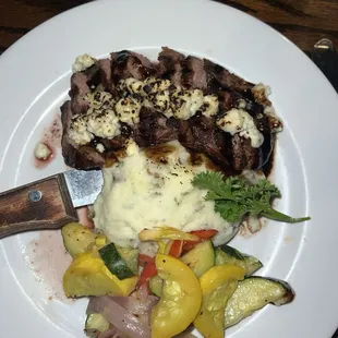 Blue cheese steak special
