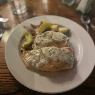 Horseradish Crusted Salmon
