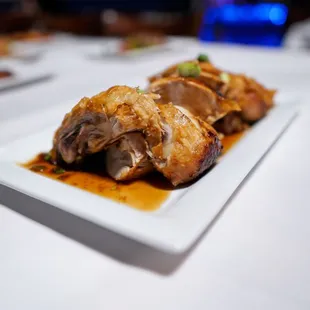 a plate of food
