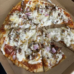 Brisket Pizza