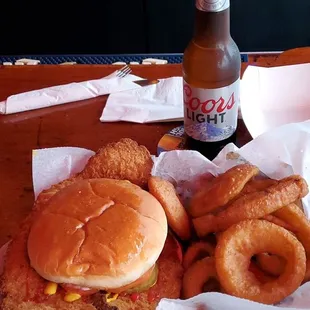 Tenderloin sandwich! I love it!