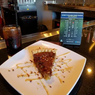 Bourbon Pecan Pie and Vanilla Apple Moonshine Coca-Cola!