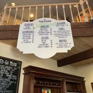 Front menu