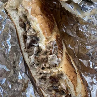 Mushroom Philly, no onions