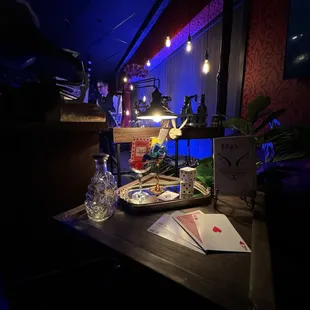 Inside the venue space where the magic happens