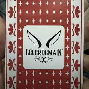 Playing card as your ticket for admission