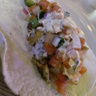 Fish taco