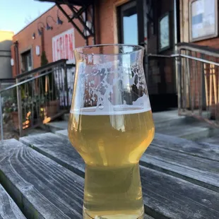 Sparkle party on the patio