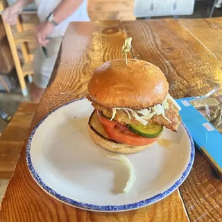 Crispy Juicy Jay Chicken Sandwich