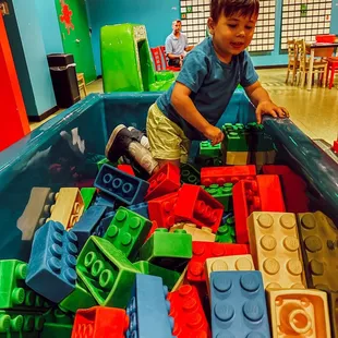 Play area by coffee shop
