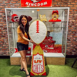 Chiefs kingdom in legos