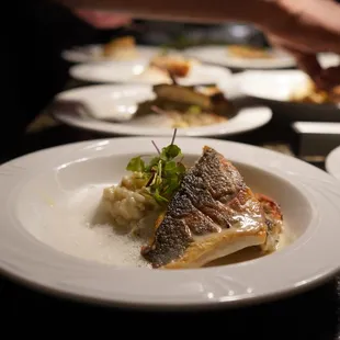 Sea Bass Risotto