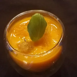 Butternut squash soup