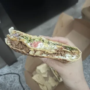 gyro crunchwrap