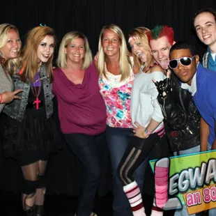 a group of people posing for a picture