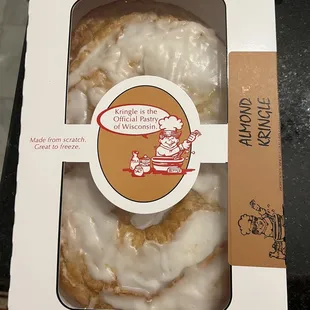a box of danish kringle