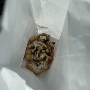 Fruit cake roll--one of the best things I've eaten in my life