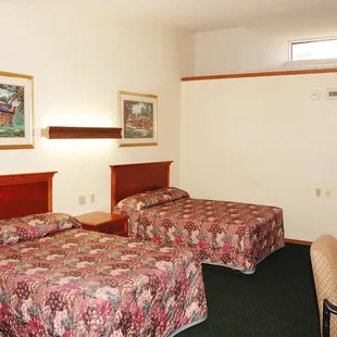 Guest Room with Two Double Beds
