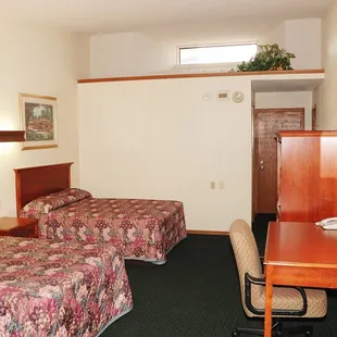Guest Room with Two Double Beds
