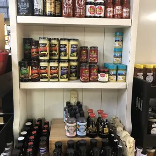 High end sauces, etc.