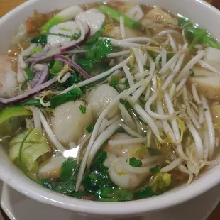 Seafood Noodle Soup
