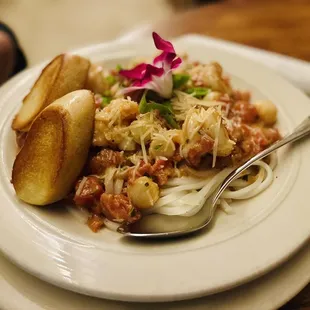 Seafood scampi - amazing!