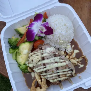 Ahi Steak Burger