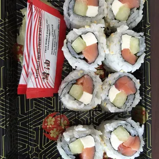 Philadelphia roll, yum!