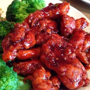 Close up of the general