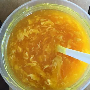 Egg drop soup.
