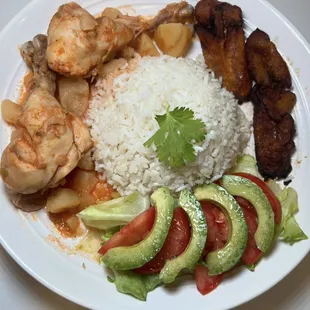 Almuerzo típico venezolano