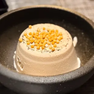 Houjicha (roasted green tea)Panna Cotta