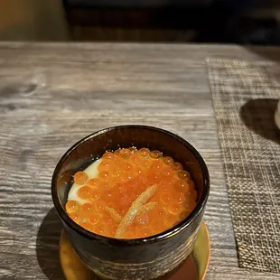 chawanmushi with ikura