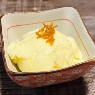 Yuzu sorbet
