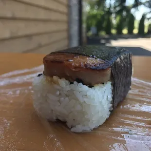 not what I expected for a $3 musubi. too much rice