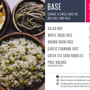 Bases/Prices