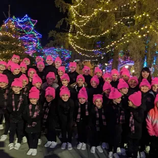 Star Team dancing at Worlds of Fun WInterfest