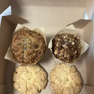 Blueberry Strudel Muffin; Morning Glory Muffin and Corn Cookies! (11/6/24)