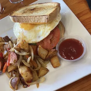 Egg Sandwich Breakfast