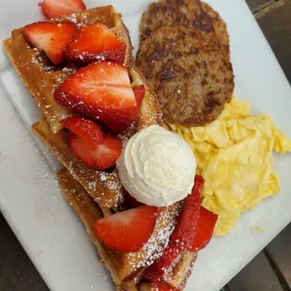 Belgian Waffle Combo