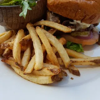 Mushroom Swiss Burger Lunch