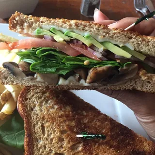 Veggie Melt Sandwich Lunch