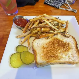 Grilled Cheese Sandwich Lunch