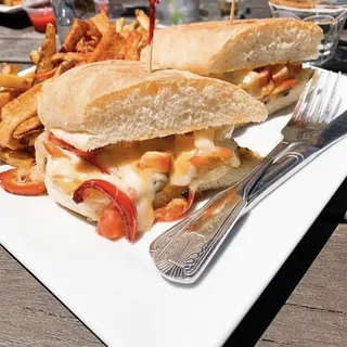 Philly Prawn Sandwich Lunch