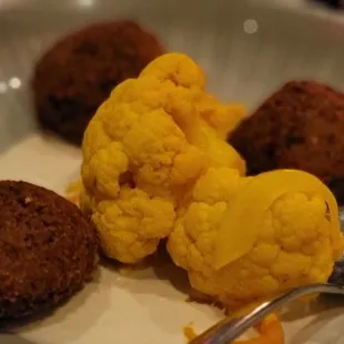 Falafel &amp; cauliflower