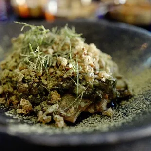 The chard cabbage, which was absolutely my favorite dish