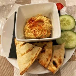 Sample Of Their Hummus