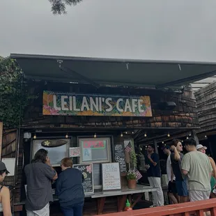 Front of Leilani&apos;s.