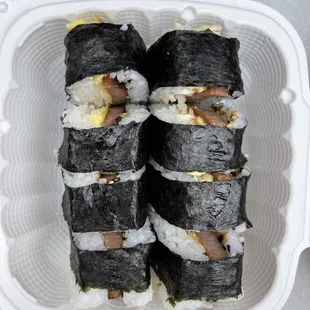 Breakfast Spam Masubi